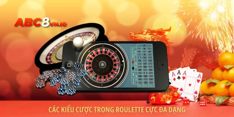 Các kiểu cược trong Roulette cực đa dạng