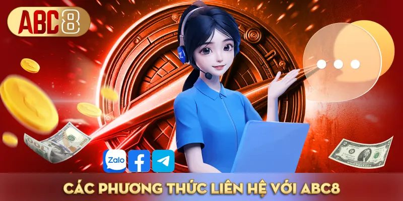 Các phương thức liên hệ với ABC8